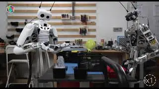 France-based Pollen Robotics has released a new video showing two teleoperated robots team.