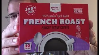 Market Pantry French Roast Coffee review.  Is it any good?