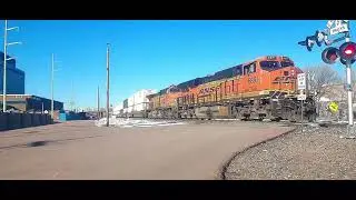 Q trains, UP, NS, KCS and BNSF in Kansas and Colorado!