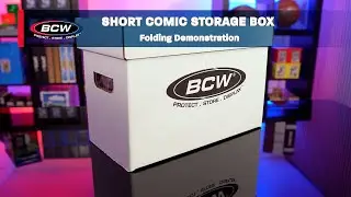 Short Comic Book Box Folding Demonstration