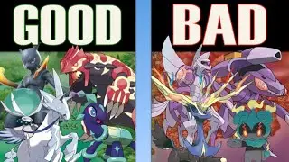 Рейтинг всех легендарных изменений формы в серии Pokémon: от худшего к лучшему