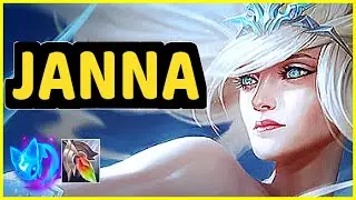 JANNA VS NAMI SUPPORT GAMEPLAY