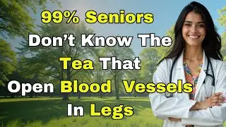 Over 60? Drink These Teas Daily to Stop Weak Legs & Walk Strong Again