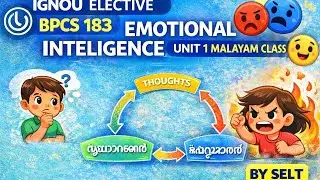 BPCS 183 /Emotional Inteligence /UNIT 1/SELT/IGNOU MALAYALAM CLASS