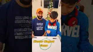 The Ultimate Kluster Magnet Battle: Father & Son Battle#challenge #magnet #boardgames #familygames