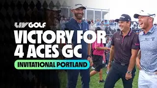 Johnson&rsquo;s 4 Aces GC Claim Teams Title | LIV Golf Invitational Portland