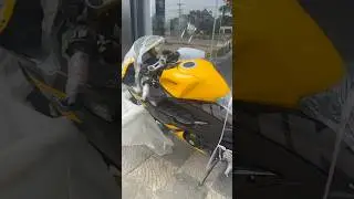 ডেলিভারি দিচ্ছে Yellow GSX-R150 | Suzuki GSX-R150 Price In Bangladesh #shorts #gsxr #bike #trending