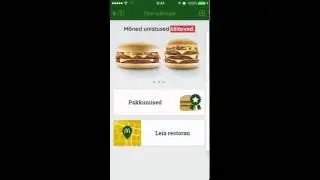 McDonald's Baltics APP demo - EST