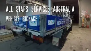 Vehicle signs by Naderco Sydney Australia Ute signs