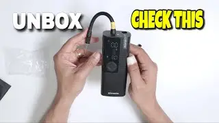 Airmoto Tire Inflator Portable Air Compressor Unboxing