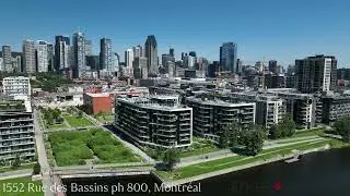 PENTHOUSE 1552 des Bassins #PH800, Griffintown, Montr&eacute;al  🔴 ENGEL & V&Ouml;LKERS