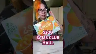 НАБОР SAMS CLUB ЗА 200 ДОЛЛАРОВ ДЛЯ СЕМЬИ ИЗ 3 ЧЕЛОВЕК #momlife #shorts #samsclub