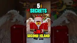 5 SECRETS HIDDEN IN SECOND ISLAND IN THE FORGE!! #THEFORGE