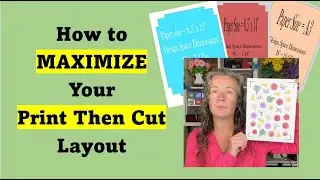 Maximize Print Then Cut Layout - Free Template