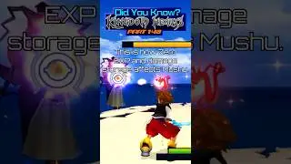 EXP Zero & Mushu #kingdomheartshd #gaming #didyouknow