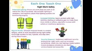 |Night work Safety in Hindi|Night shift safety Tips|Night work Safety precautions|Night safety.