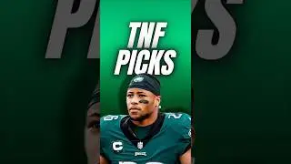 Eagles vs Giants TNF Picks! #nfl #nflpicks