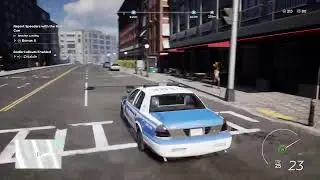 POLICE SIMULATOR  (  CAR PATROL  ) CROWN VIC   /  next Gen /  xbox series x