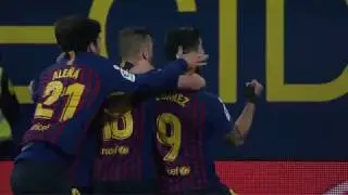 Suarez goal vs Villarreal HD