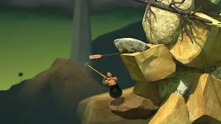 Getting Over It Speedrun gameplay part-2