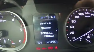 Как изменить единицы измерения на дисплее спидометра в Hyundai Tucson III (2015&ndash;2020)