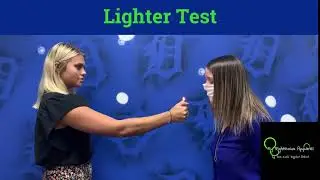 Face Mask Lighter Test