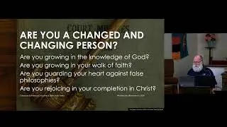 Complettion and Reconciliation in Christ (part 5): Christ Over Philosophy