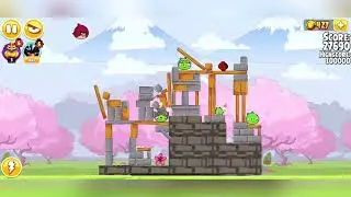 Angry Birds Seasons | Cherry Blossom - All Levels