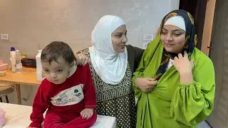 اول مره تعمل معاي روتين هي وابنها وطردتهم