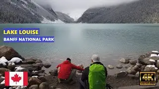 Lake Louise | Banff National Park | Alberta, Canada | Walking Tour (4K)
