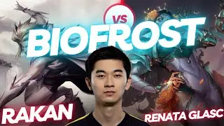 BIOFROST | RAKAN VS RENATA GLASC | SUP GAMEPLAY | Patch 13.21 / Season 13 | #LeagueofLegends