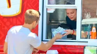 Buying One Taco, Then Tipping $1000