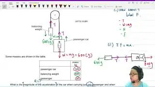 MJ13 P13 Q9 Elevator Acceleration | May/June 2013 | Cambridge A Level 9702 Physics