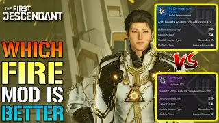 The First Descendant: Fire Enhancement vs Fire Priority MOD! Which One Is Better?..Heres The Results