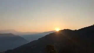 Sunrise view from pelling