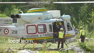 Frana in Val Ferret, Courmayeur: 2 morti, turisti evacuati in elicottero