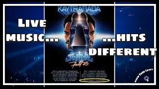 Live music hits different | Kaytranada/ Justice Tour