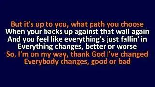 Nu Breed - Changes - Karaoke Instrumental Lyrics - ObsKure