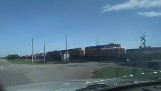 BNSF short manifest, Madill sub.