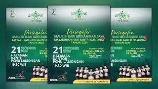 PERINGATAN MAULID NABI MUHAMMAD SAW & TASYAKURAN HSN 2024 | PCNU LAMONGAN