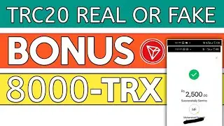 Trc20.win Live Payment Proof | Trc20.win Real Or Fake | Earn Daily 800 TRX | FREE BONUS 8000 TRX