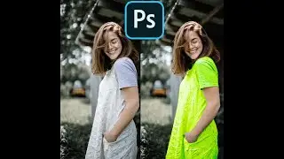 Photoshop tutorial : Change dress color in Photoshop