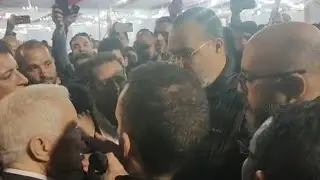مشاجرة لؤي دعبس مع مرتضي منصور أثناء انتخابات الزمالك