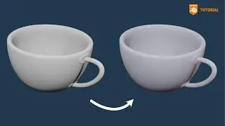 How to make a procedural glazed ceramic material in Blender 3.5 | #textures #materials