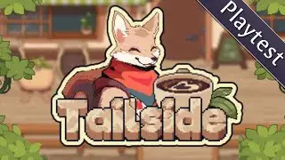 Tailside: Cozy Cafe Sim - Playtest