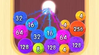 2048 Balls 3D - All Levels Gameplay Android, iOS