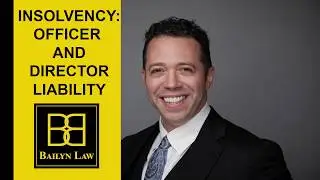 Officer, Director & Shareholder Liability When A NY Corporation Is Insolvent