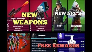 FORTNITE WINTERFEST 2020 FREE REWARDS NEW SKINS, CHALLENGES, AND NEW NPC'S