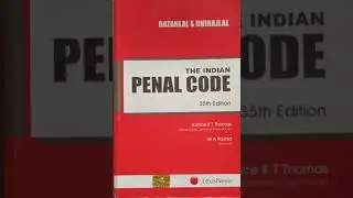 best Law book Indian Penal Code for Law Students LL.B, LL.M, Advocates, Civil Judge, DJ, Exams