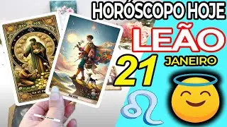 ✝️UM SER DO AL&Eacute;M TE ENVIA UM PRESENTE😇 Le&atilde;o ♌ 21 Janeiro 2026 | Horoscopo do dia de hoje ♌ Tarot